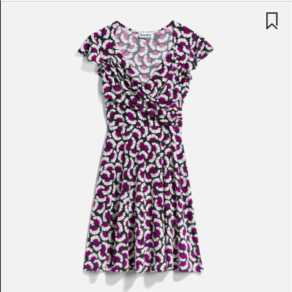 Leota Emma stretch knit dress